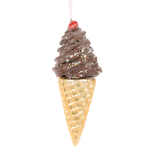 Chocolate Soft Serve Hanging