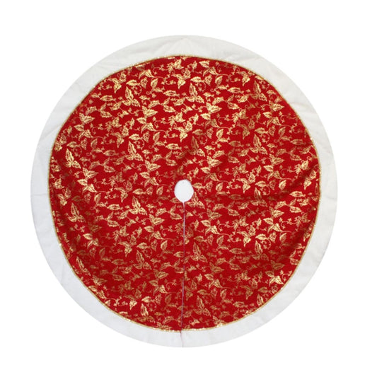 TREE SKIRT-HOLLY-RED(120CM)