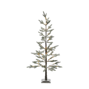 150 Cm Led Snowy Spruce Tree