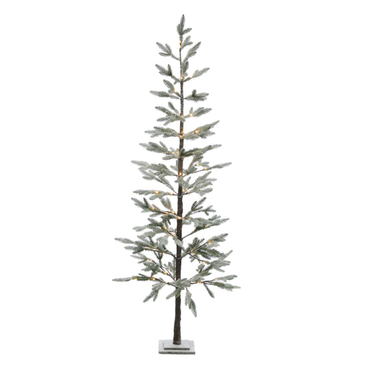 220cm LED Snowy Spruce Tree