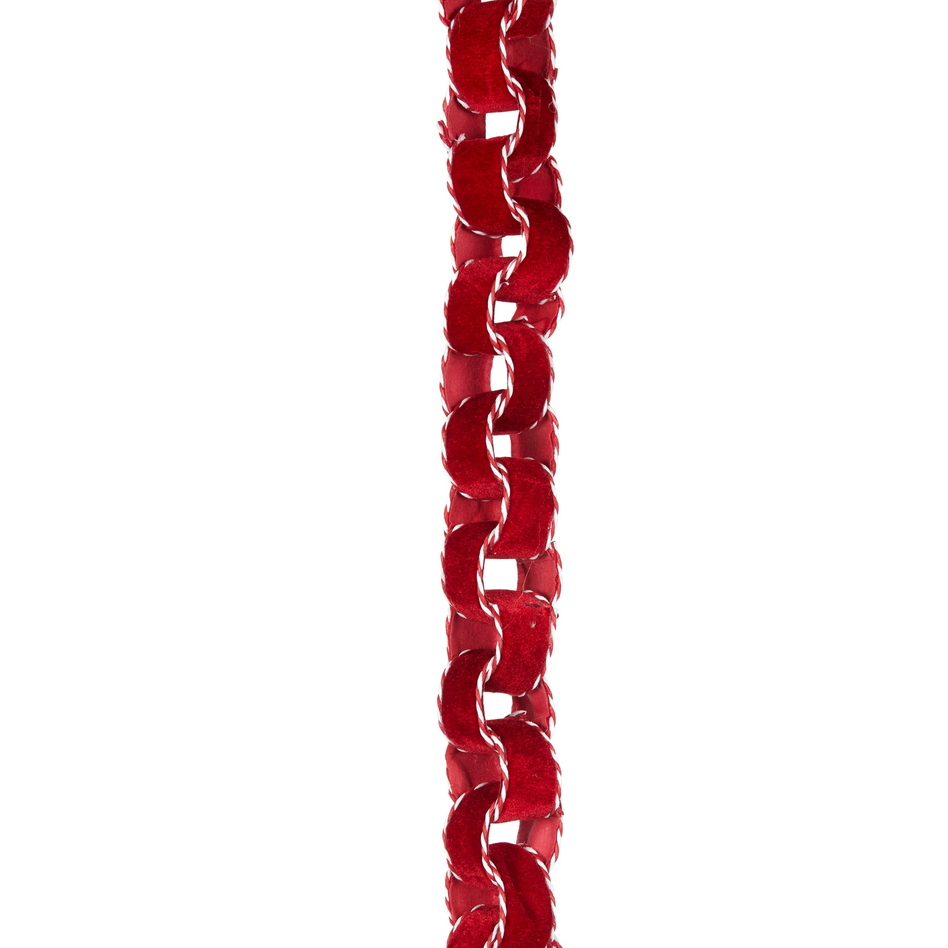 Deep Red Paper Chains – Holly & Ivy