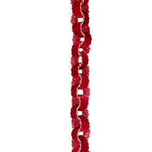Deep Red Paper Chains