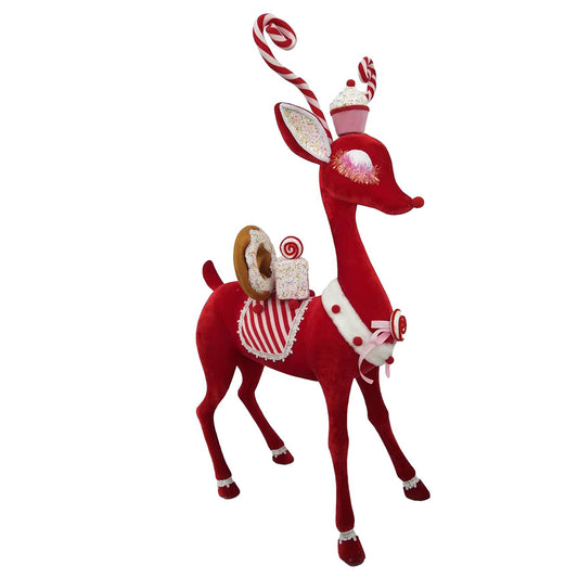 110 Cm Red Candy Deer