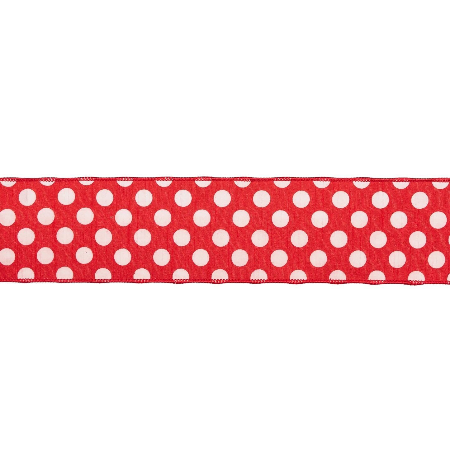 Red White Polka Dot Ribbon