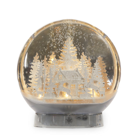 Led Snowing Dome Scene