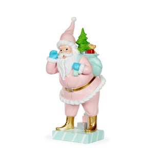 Pink Candy Santa With Sack
