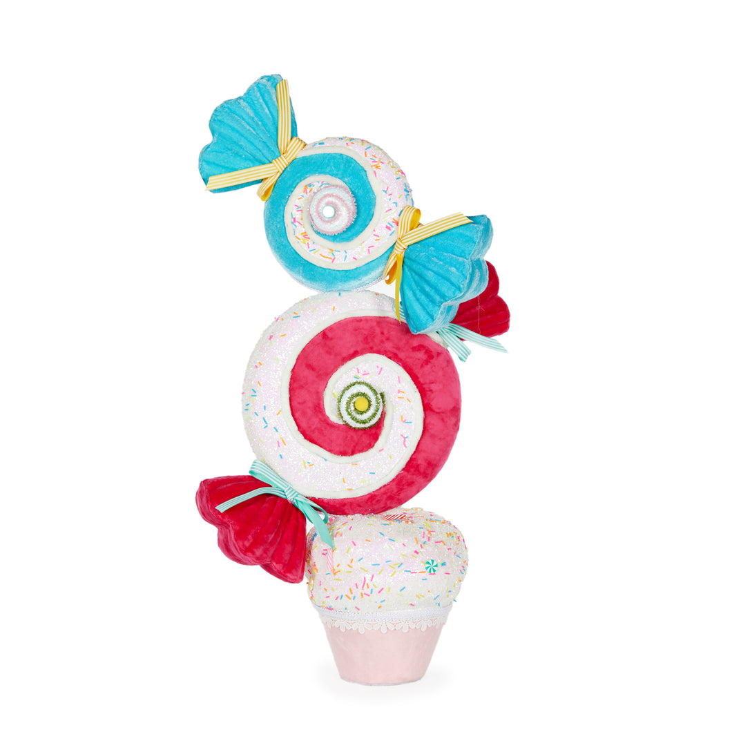 69Cm Stacked Candy Cupcake