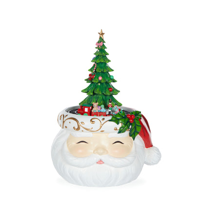 Santa Train Music Box