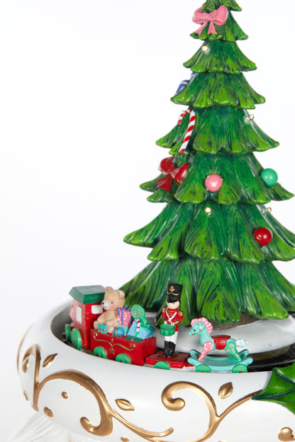 Santa Train Music Box