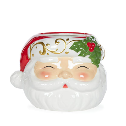 Ceramic Santa Planter