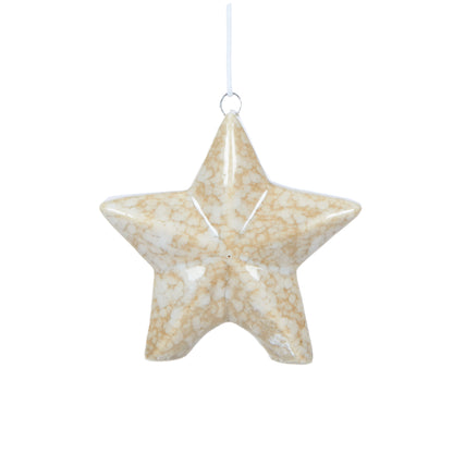 Earthenware Star Hanging