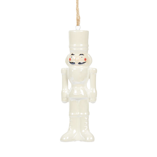 Porcelain Nutcracker Hanging