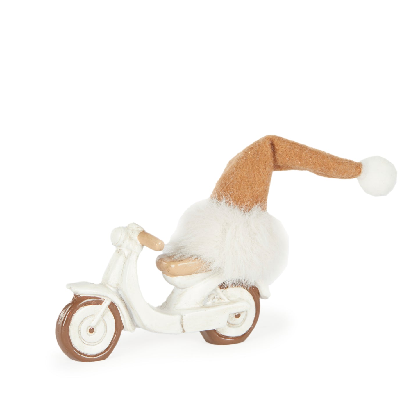 Resin Scooter With Santa Hat