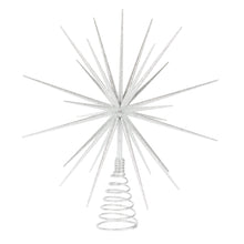 Load image into Gallery viewer, 3D Starburst Tree Topper Silver
