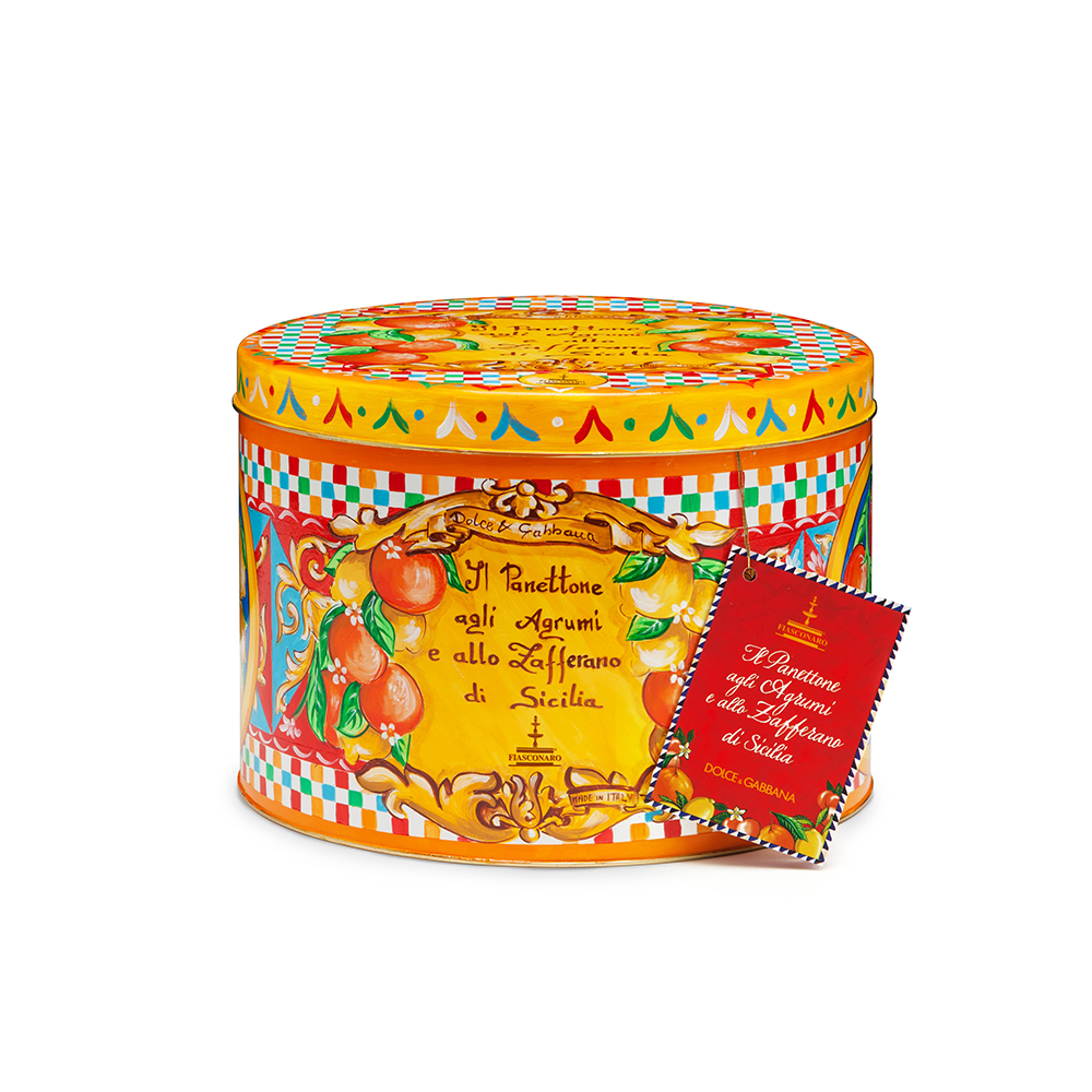 DOLCE & GABBANA TIN PANETTONE - 1KG