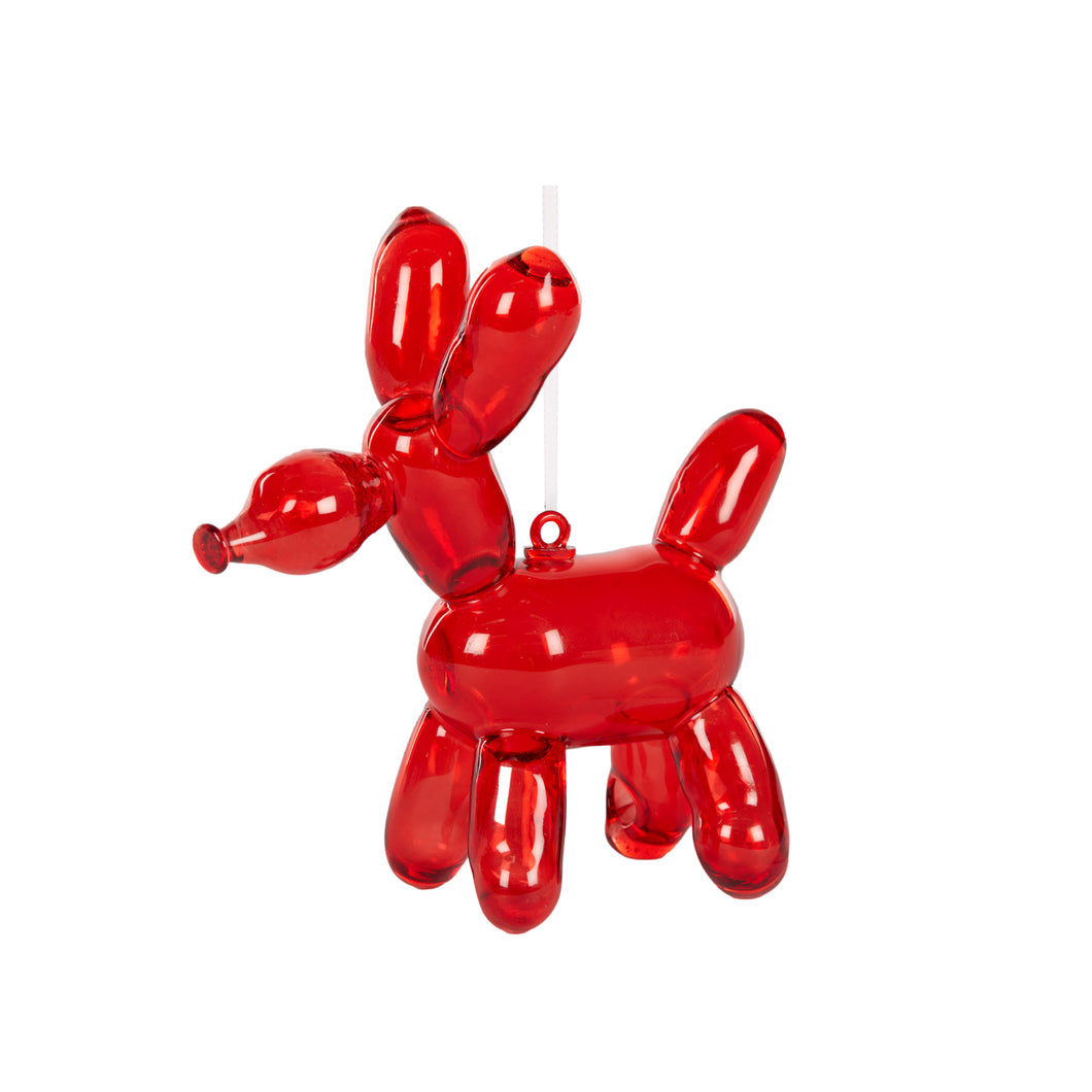 Red Dog Balloon Animal Hanging