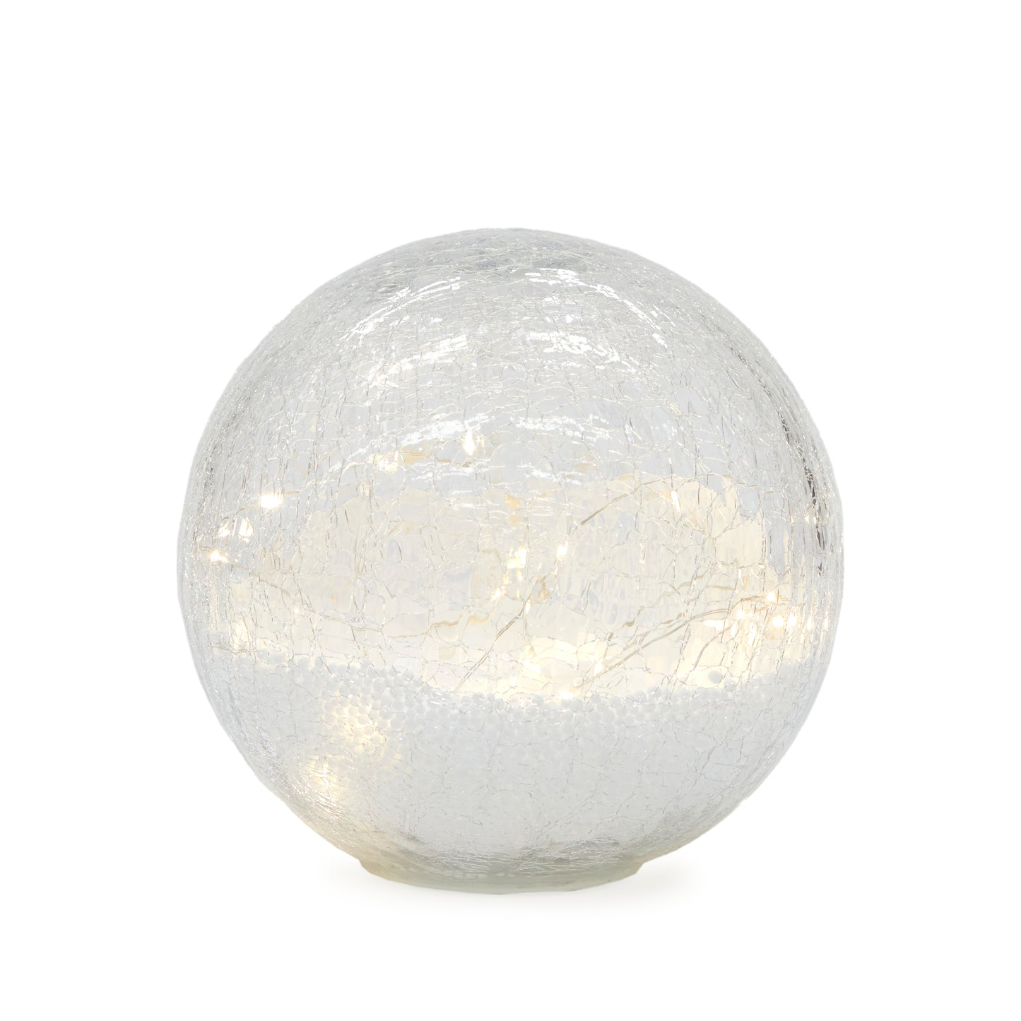 Led Glass Snowball With 40 Led