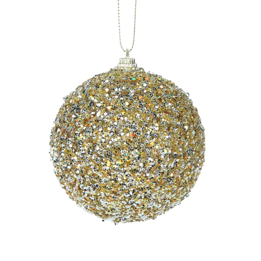 Gold Sugar Bauble