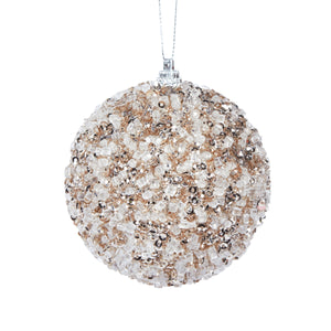 Champagne Crystals Bauble