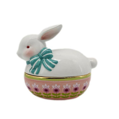 RABBIT EGG TRINKET BOX