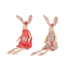 Load image into Gallery viewer, BEATRIX AND KEIRA RABBIT SITTING
