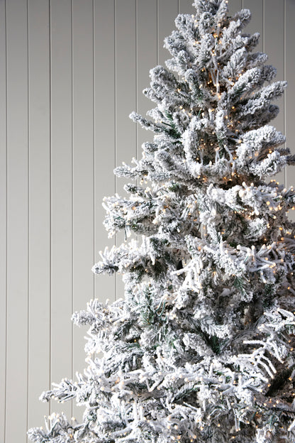 7 Ft Snowy Nordic Fir Tree - 6500 Led