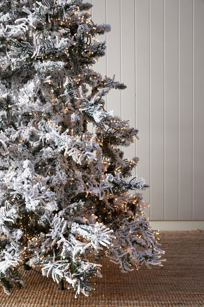 7 Ft Snowy Nordic Fir Tree - 6500 Led