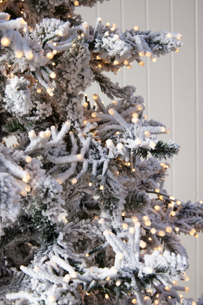 7 Ft Snowy Nordic Fir Tree - 6500 Led