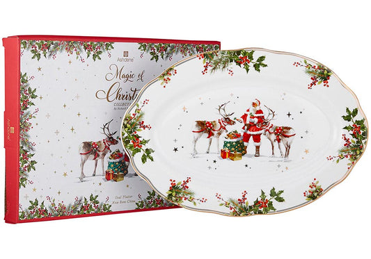 Magic of Christmas Oval Platter