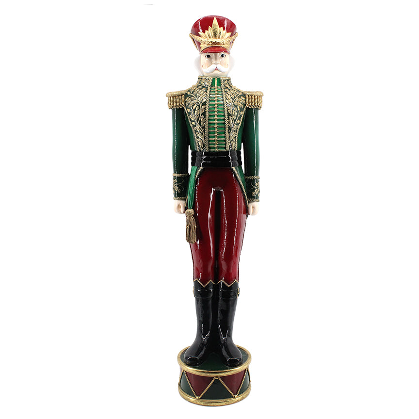 Traditional Nutcracker On Drum