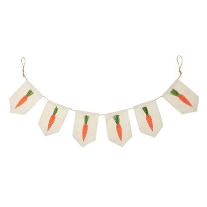 Carrot Flag Garland