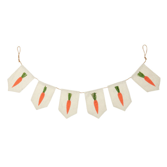 Carrot Flag Garland
